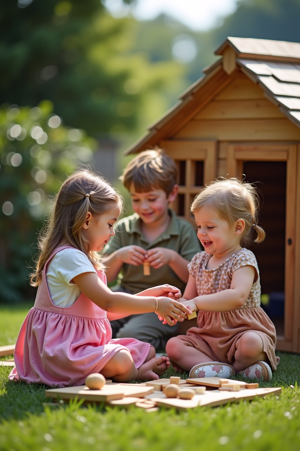 spielhaus garten outline 5