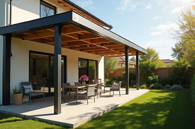 14 Terrassenüberdachung selber bauen: Ideen