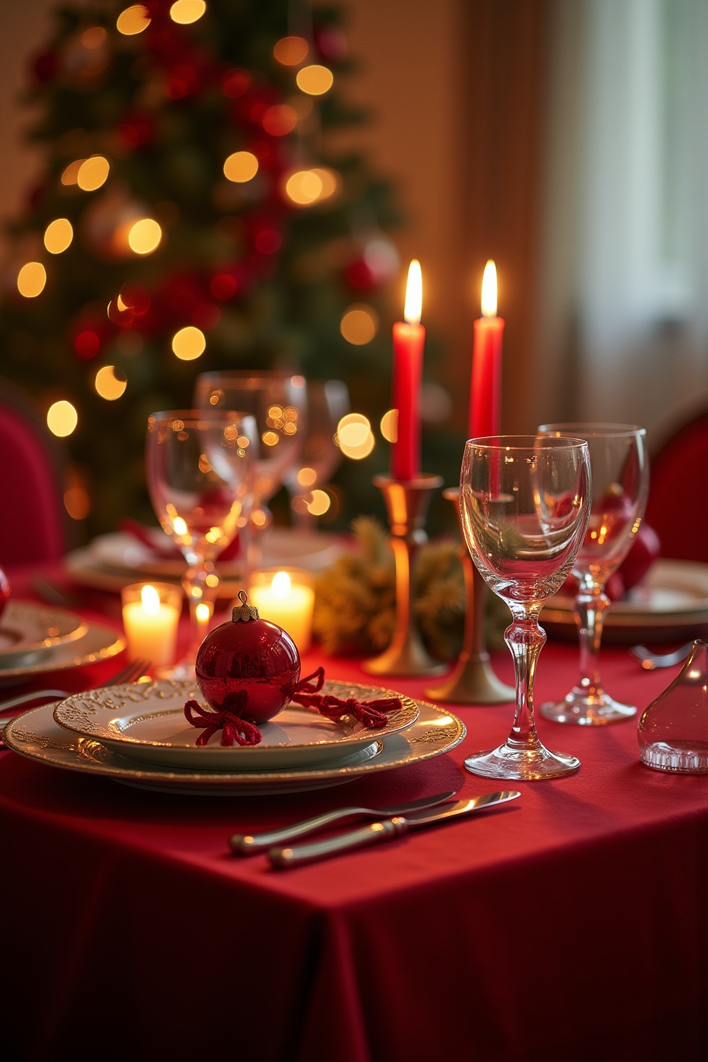 tisch deko weihnachten outline 6