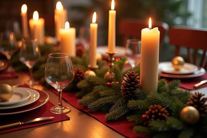 tisch deko weihnachten-Titel