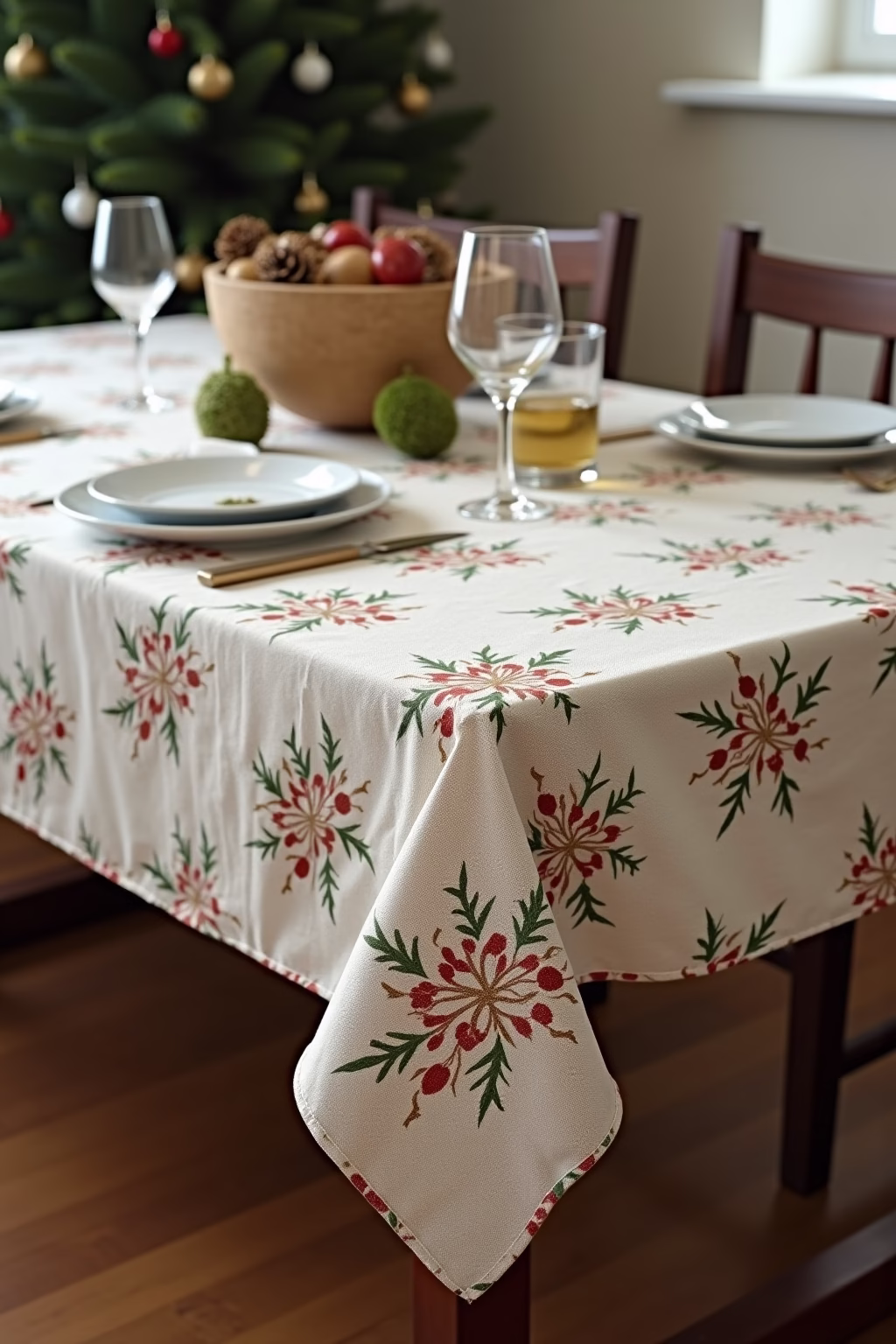 tischdecke weihnachten outline 7