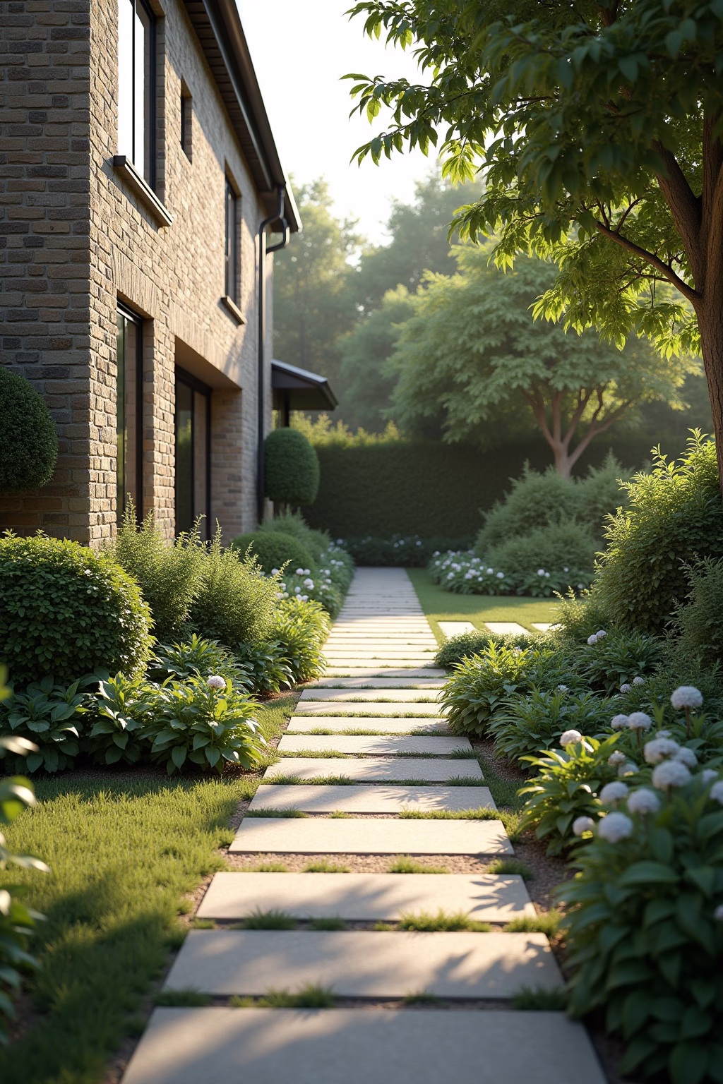 uebergang terrasse garten outline 1