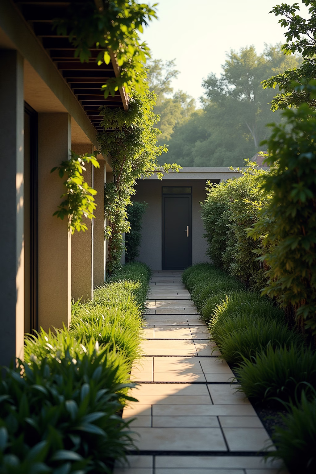 uebergang terrasse garten outline 2