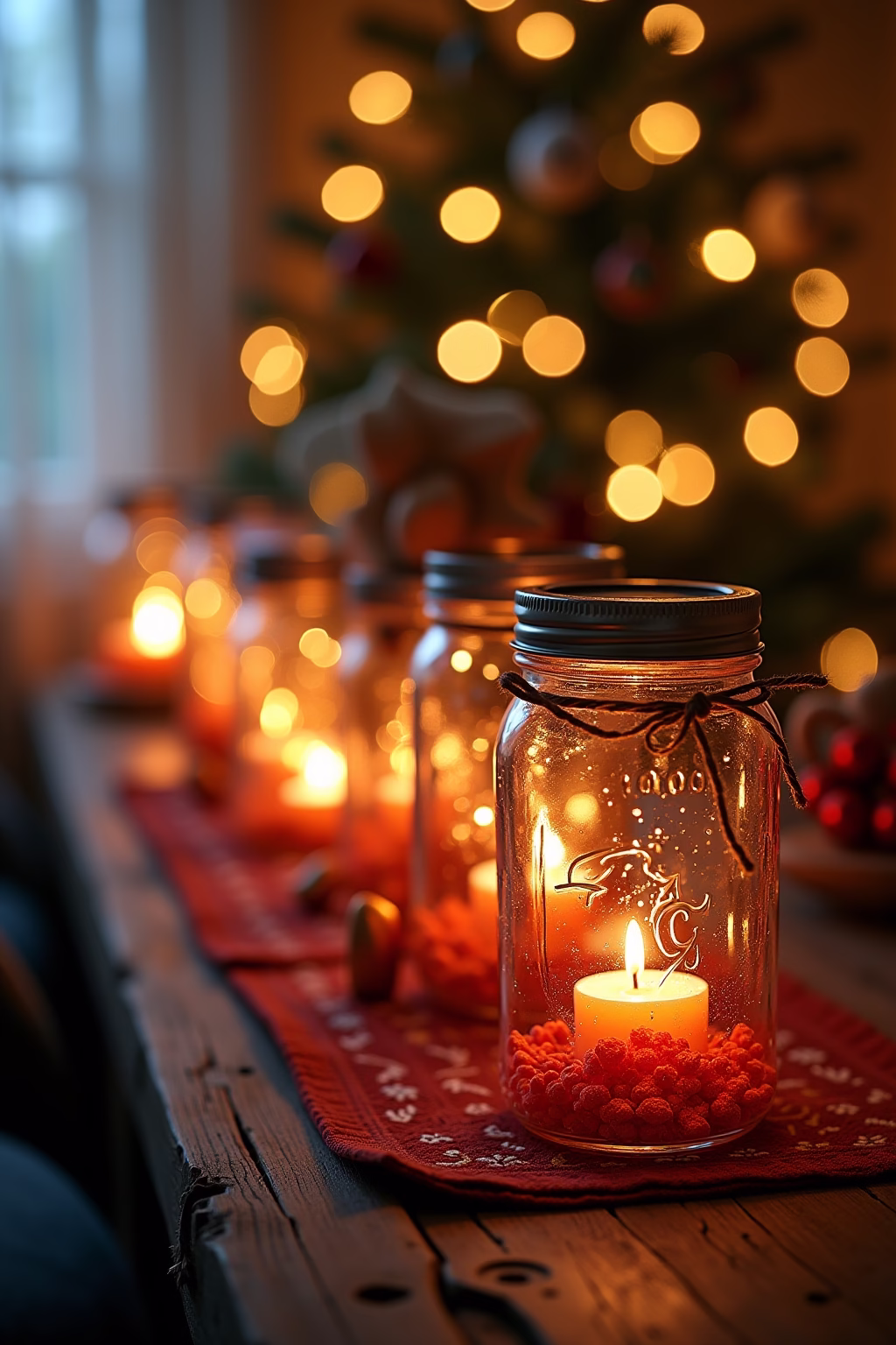weckglas deko weihnachten outline 2