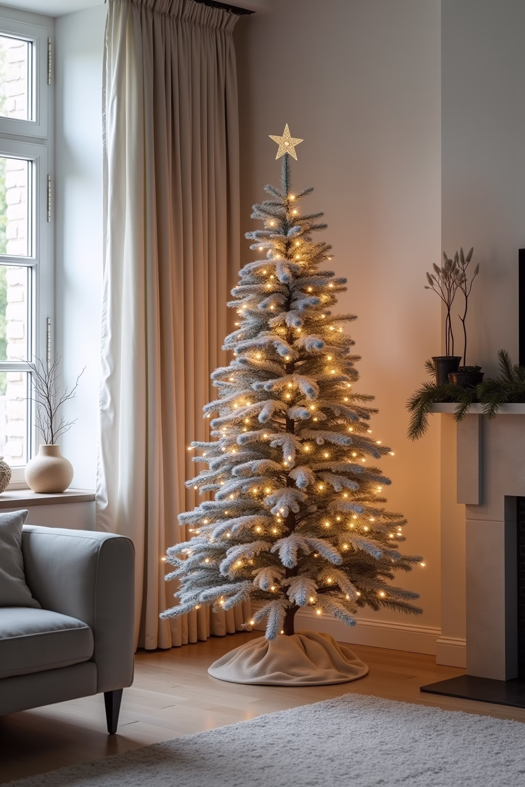 8 Wohnzimmer-Deko Ideen für stimmungsvolle Weihnachten 39 weihnachten wohnzimmer outline 7