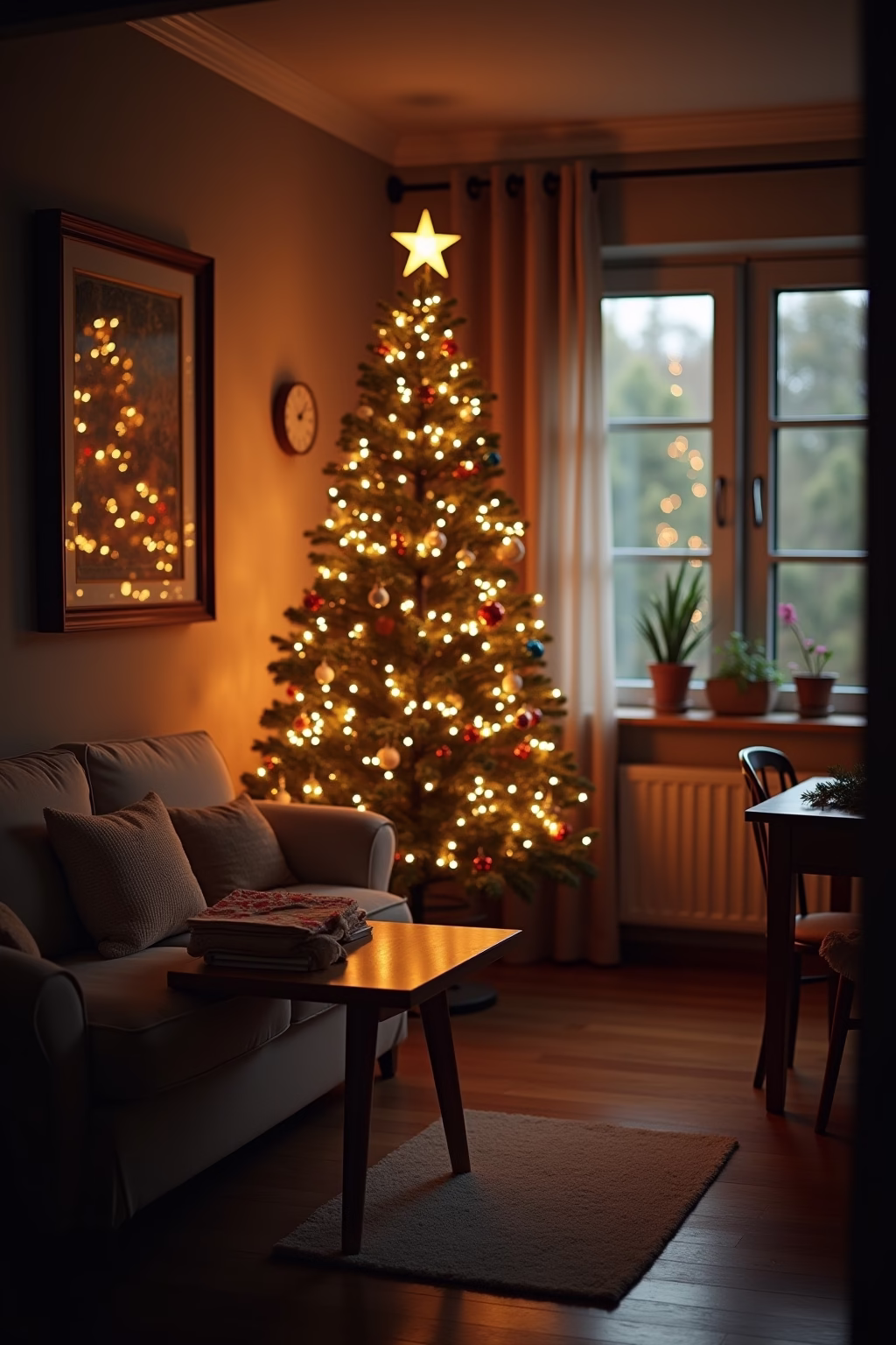 weihnachtliches zuhause outline 1