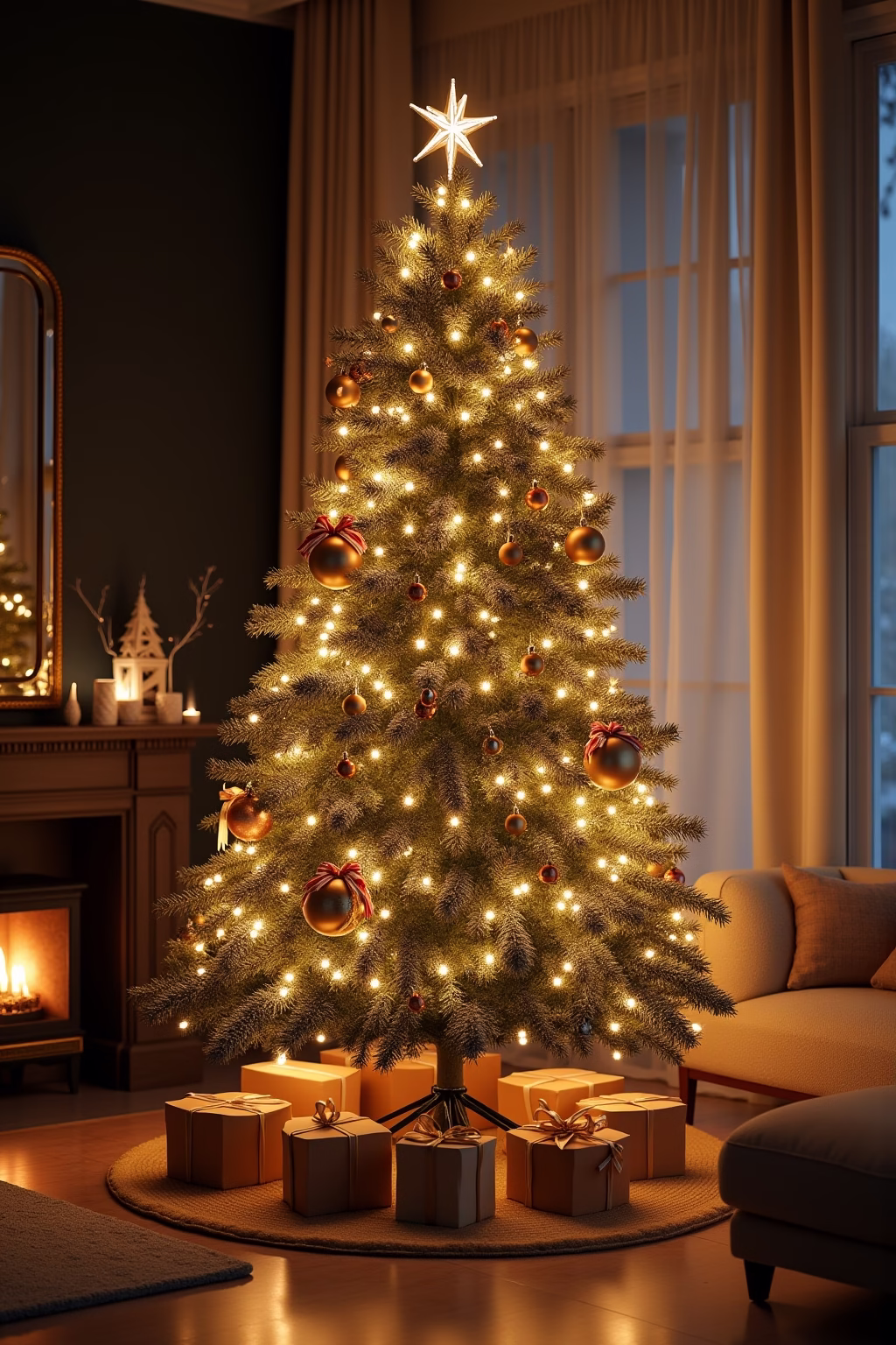 weihnachtsbaum inspiration outline 1