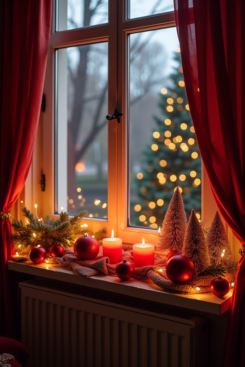 8 Weihnachtsdeko Fensterbank Innen Ideen für Zuhause 39 weihnachtsdeko fensterbank innen outline 7