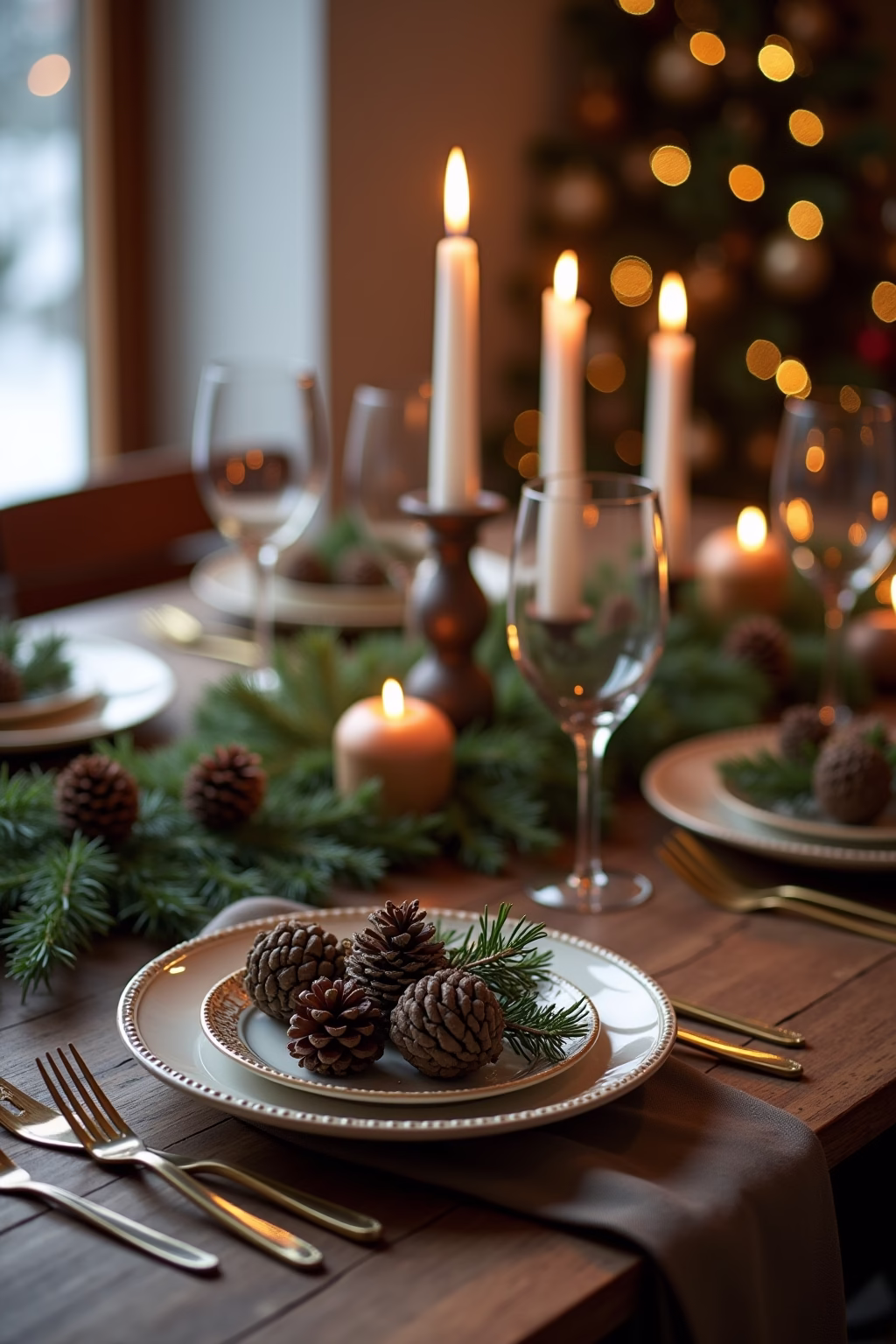 8 Weihnachtsdekoration Ideen Tisch für festliche Momente 23 weihnachtsdekoration ideen tisch outline 3