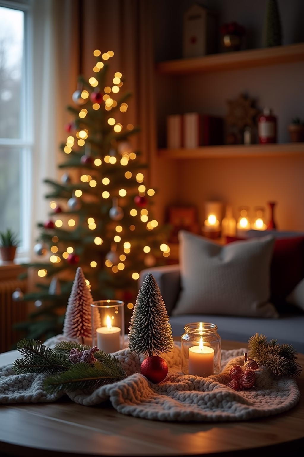 weihnachtsdekoration ideen wohnung outline 4