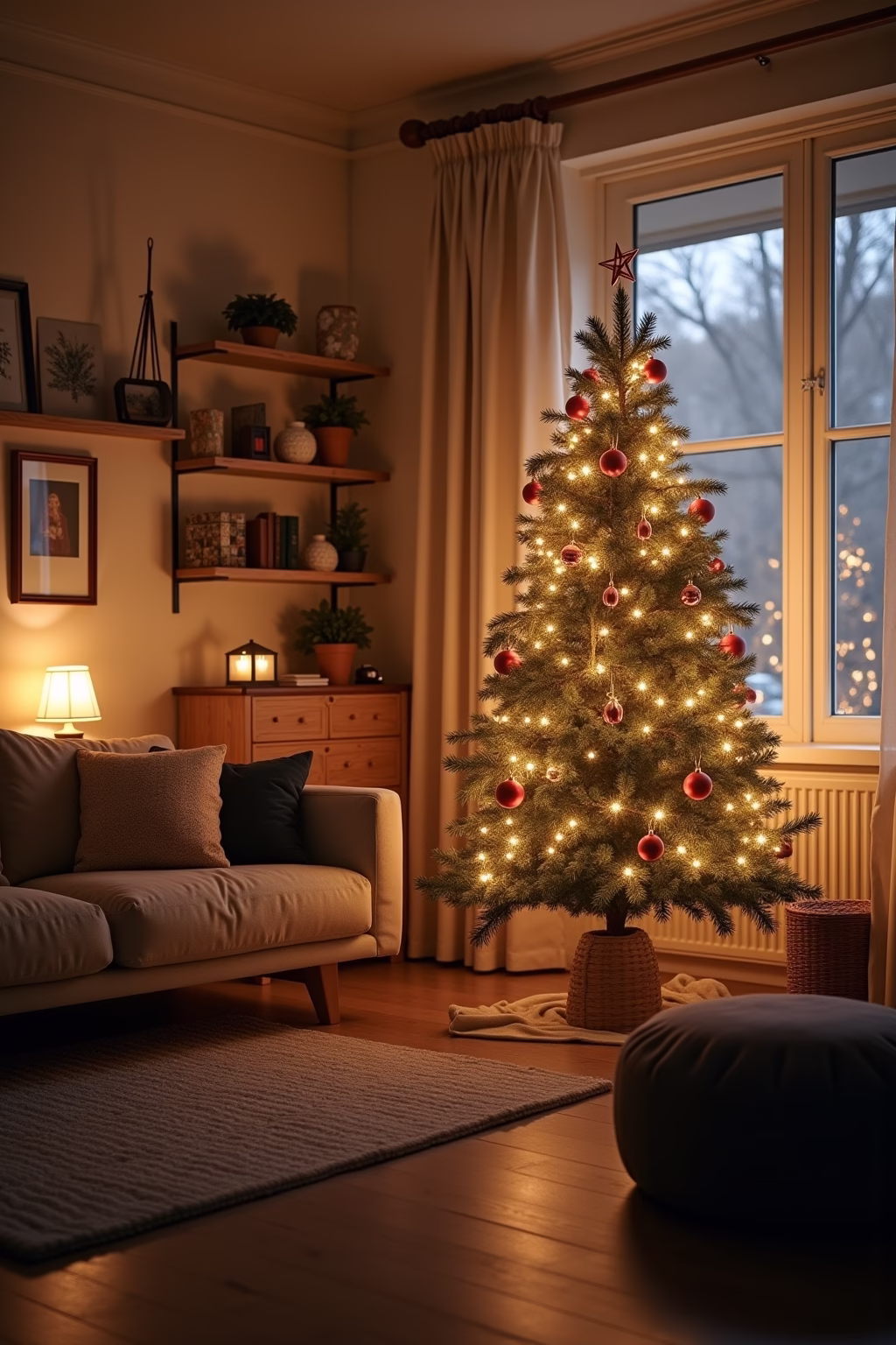 wohnung weihnachtlich dekorieren outline 4